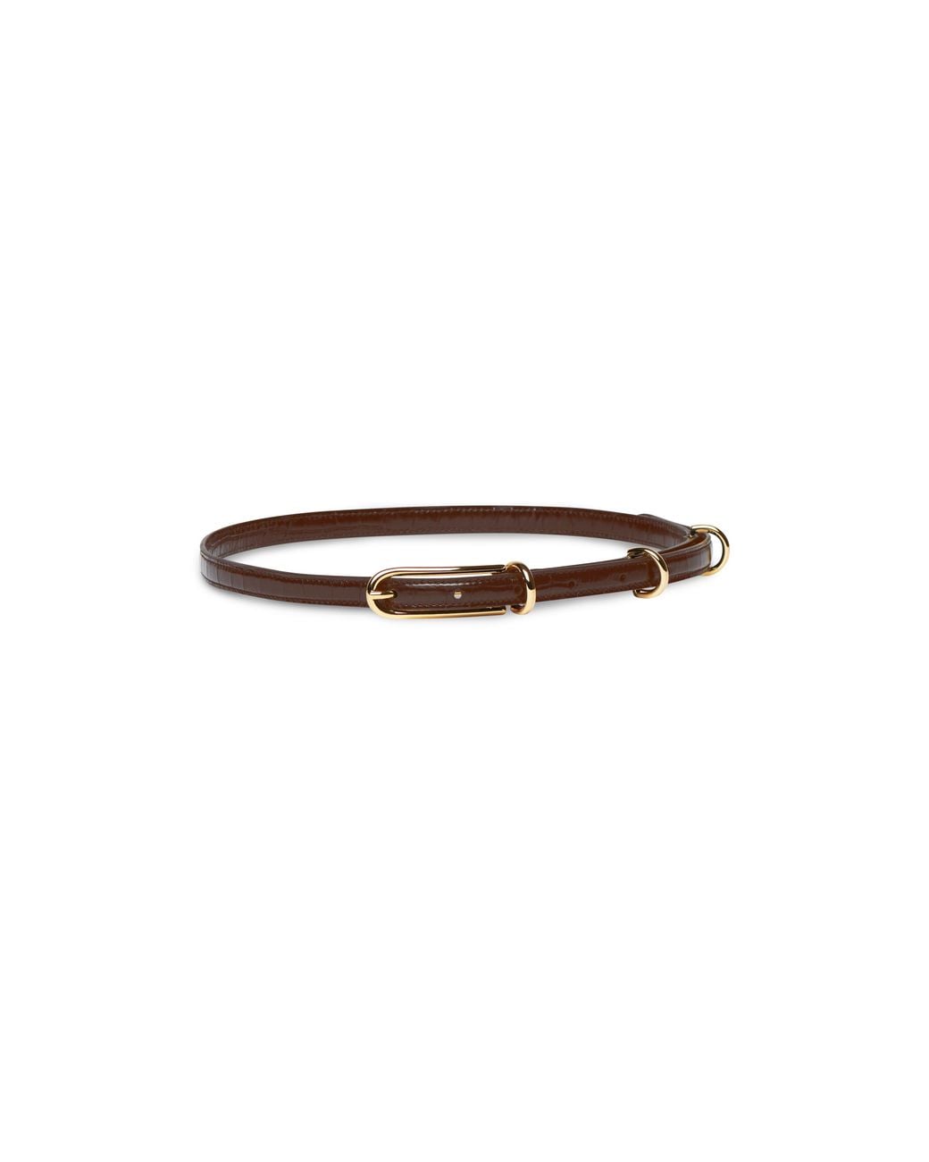 Liffner Brown 3-Buckle Belt