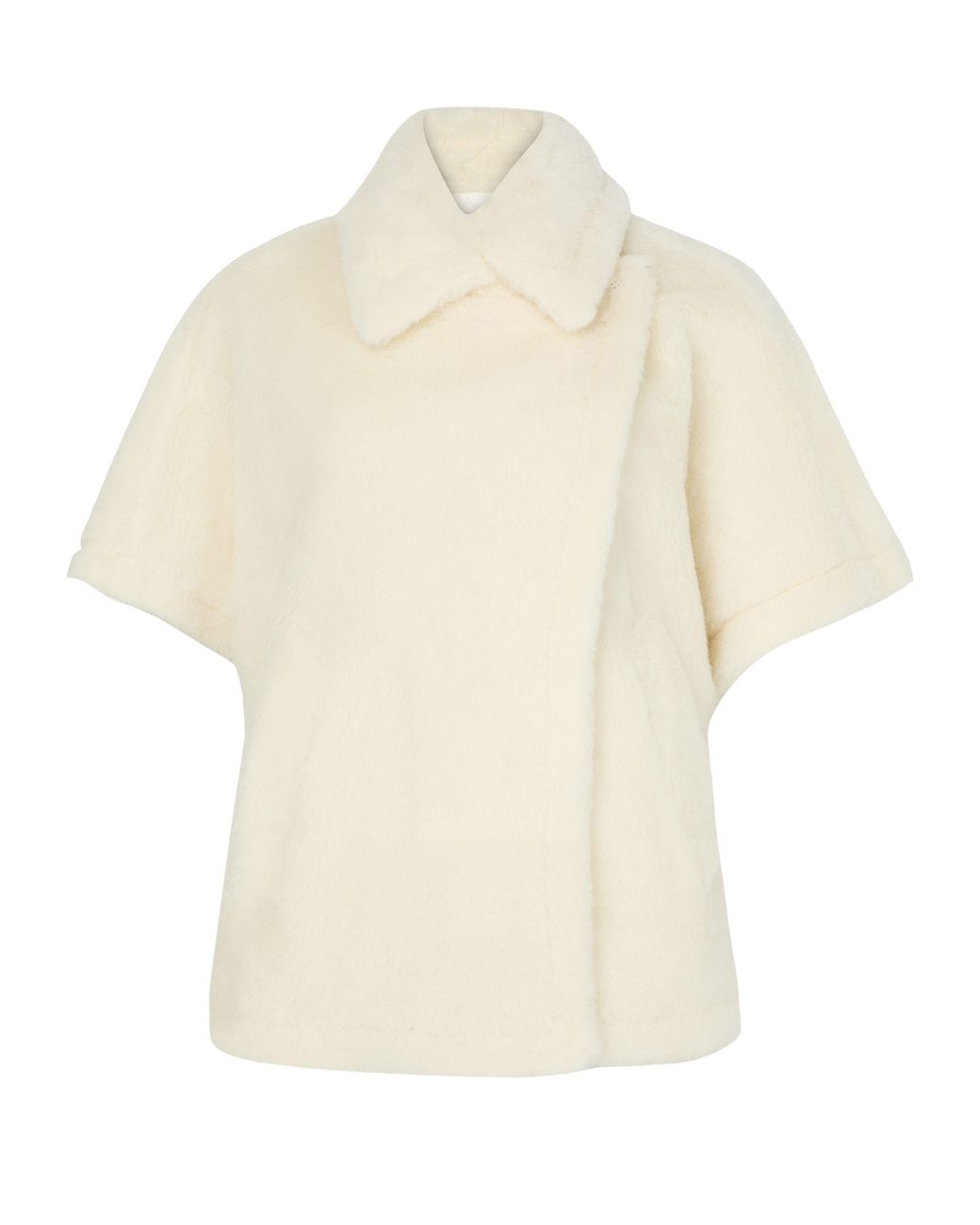Max Mara Natural Tebe Teddy Cape