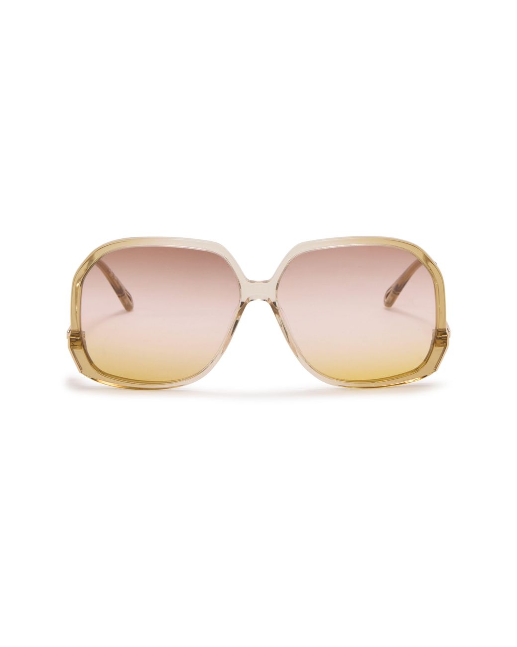 Chloé Pink Sonnenbrille Chloé Wavy
