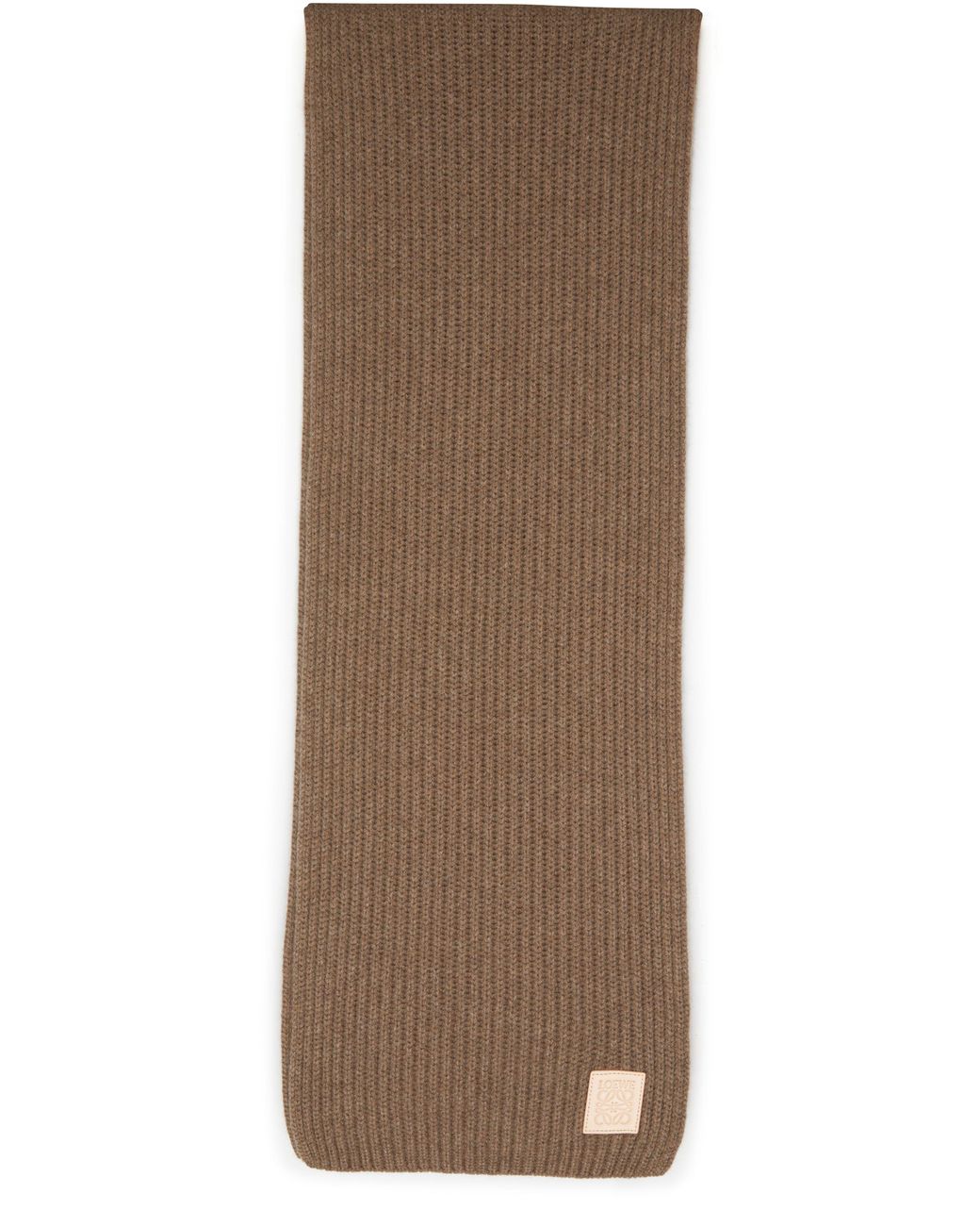 Loewe Brown Cashmere Scarf