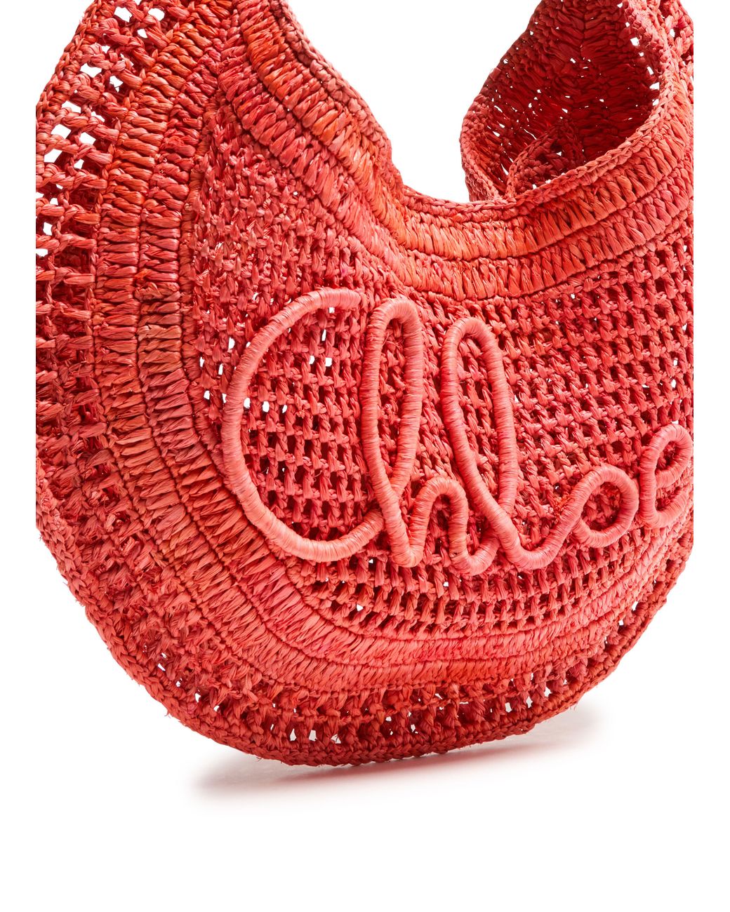 Chloé Summer Banana Bag in Red | Lyst
