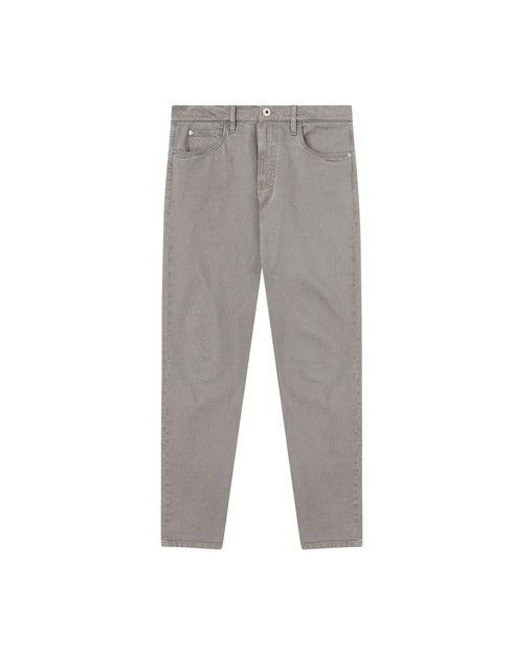 Loro Piana Five-pocket Pants in Gray for Men | Lyst