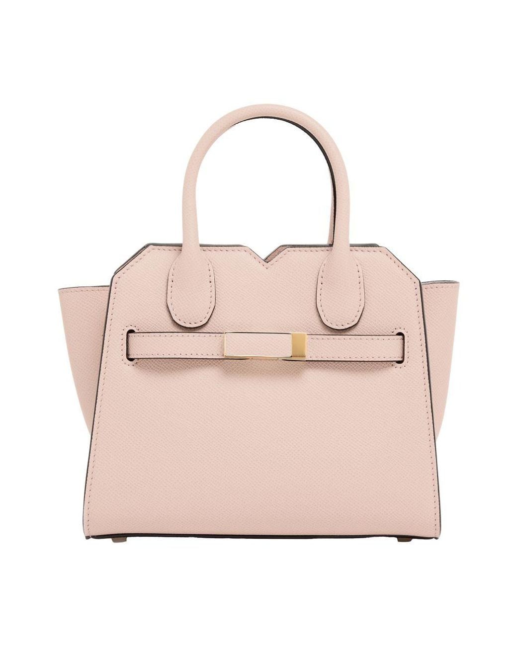 Valextra Pink Milano Micro Bag