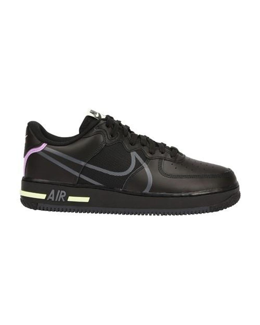 Nike Air Force 1 Trainers in Black for Men - Lyst