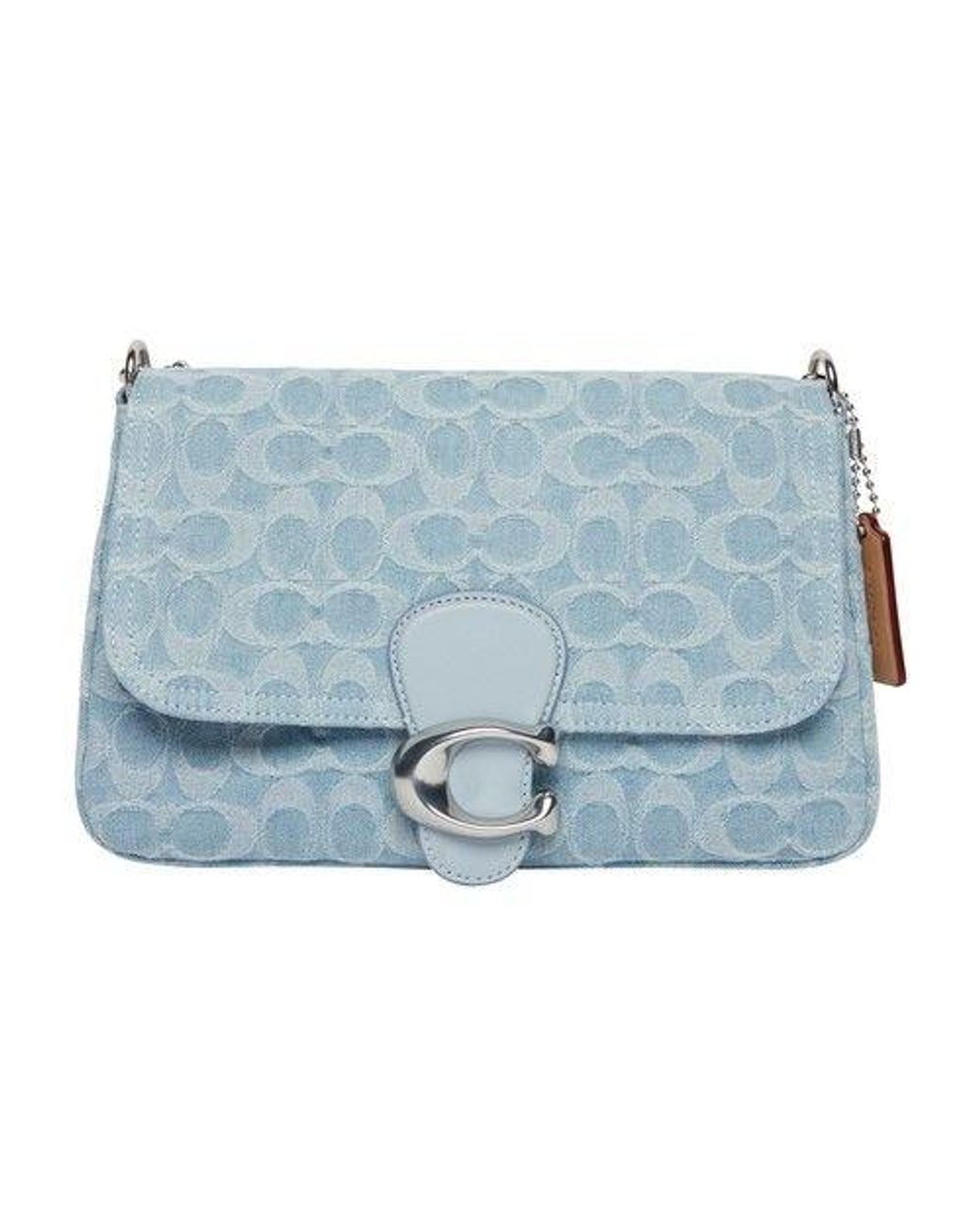 COACH Tabby Denim Crossbody Bag in Blue Lyst
