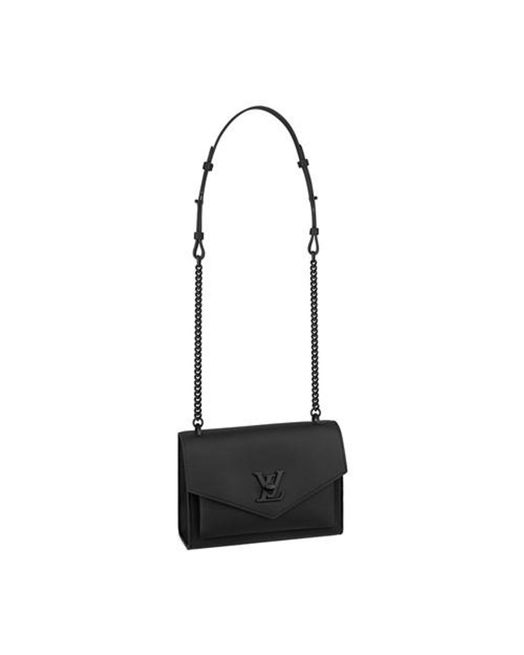 Vuitton Mylockme Chain Bag in Black | Lyst