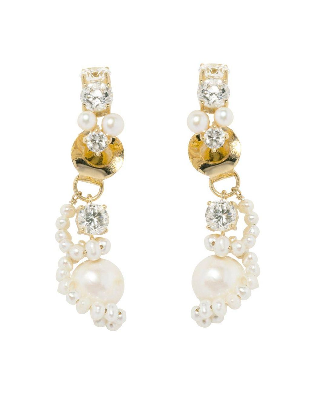 COMPLETEDWORKS Metallic Earrings
