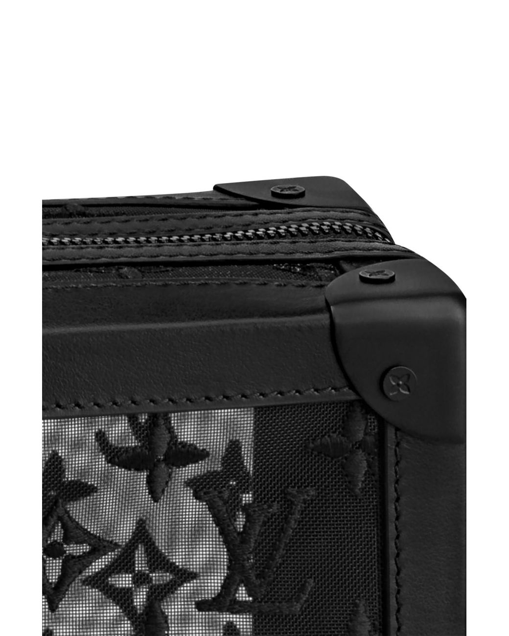 louis vuitton black soft trunk