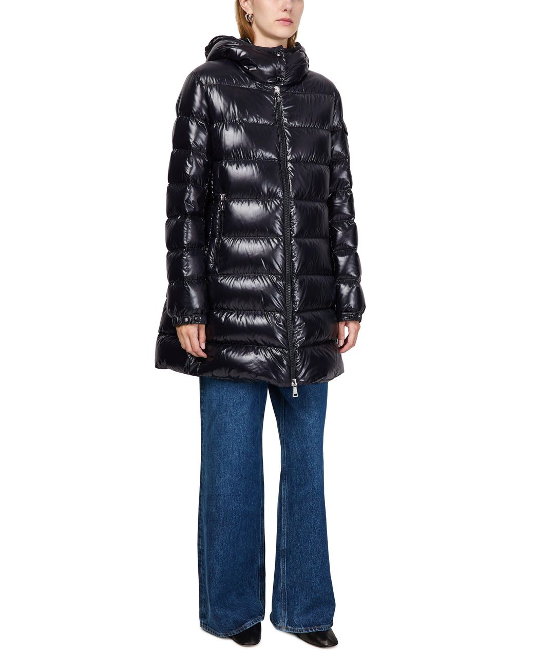 Moncler Black Courcelles Down Jacket