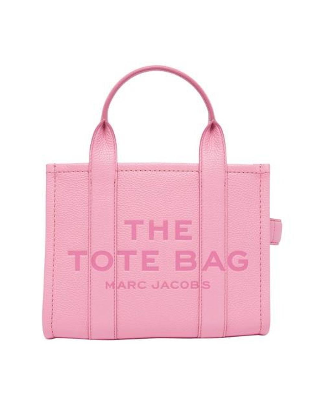 Marc Jacobs The Leather Mini Tote Bag in Pink | Lyst UK