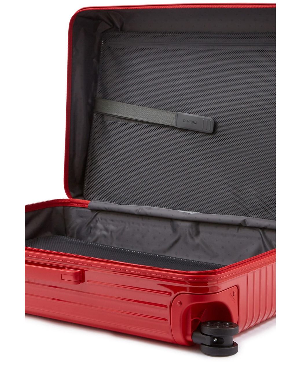 RIMOWA Essential Check-in L Suitcase in Red for Men | Lyst