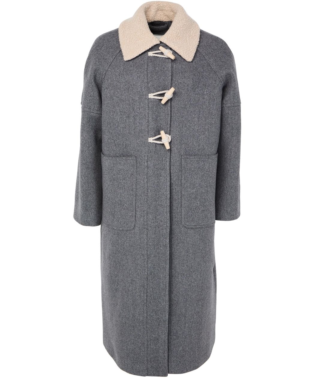 Skall Studio Bibi Duffle-Coat in Gray | Lyst
