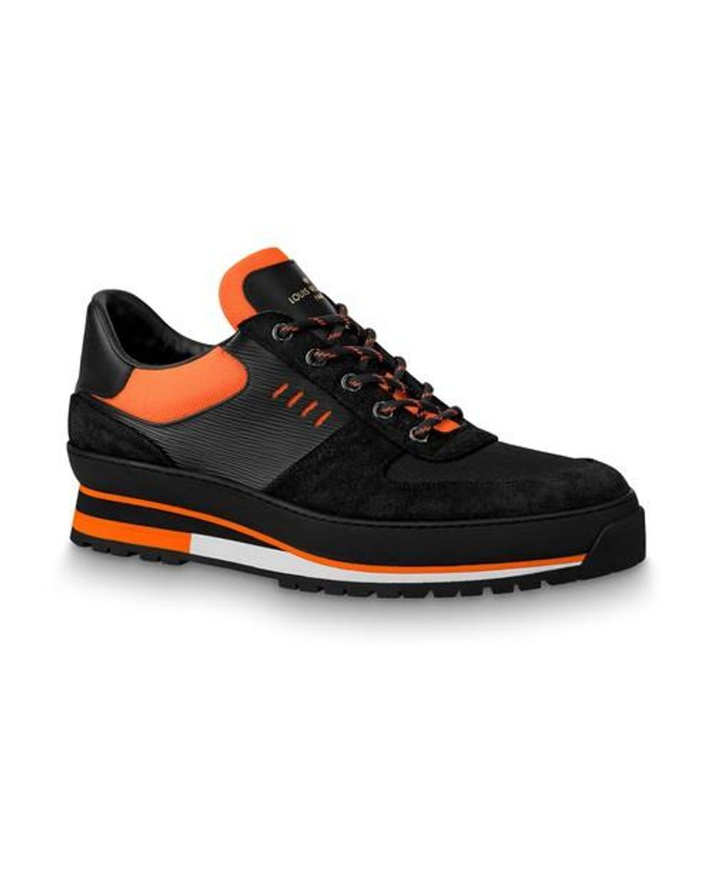 louis vuitton shoes orange