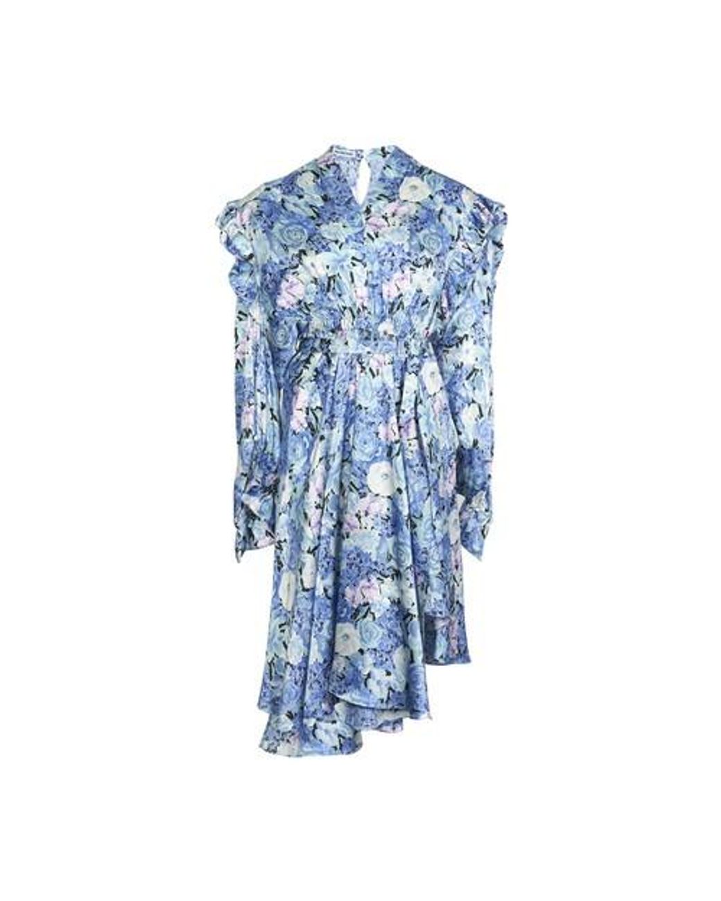 balenciaga floral dress