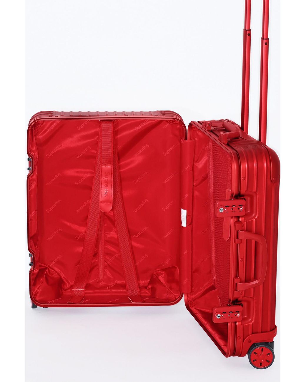 Supreme x Rimowa 82L Large Black Topaz Multiwheel SS18 4/12/18 suitcase