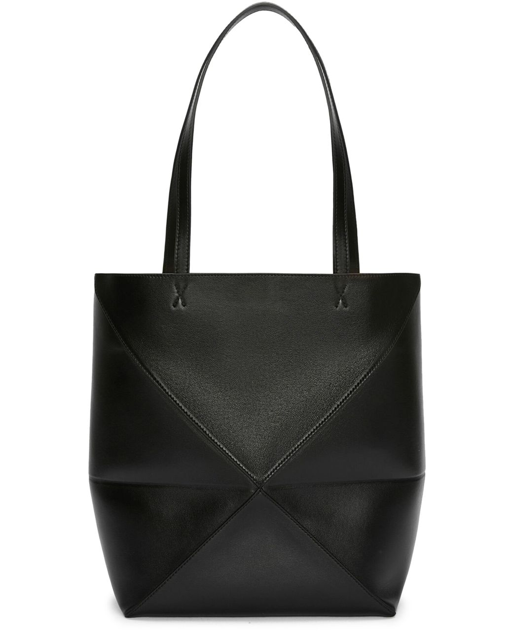Loewe Black Puzzle Tote Bag