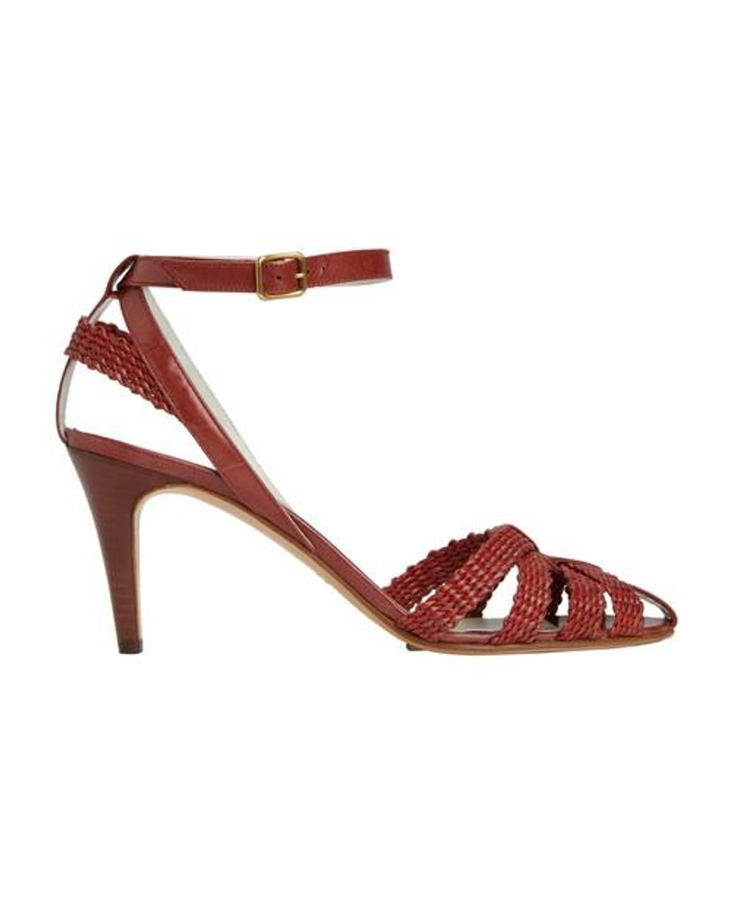 Sandales Rossa Michel Vivien en coloris Rouge Lyst