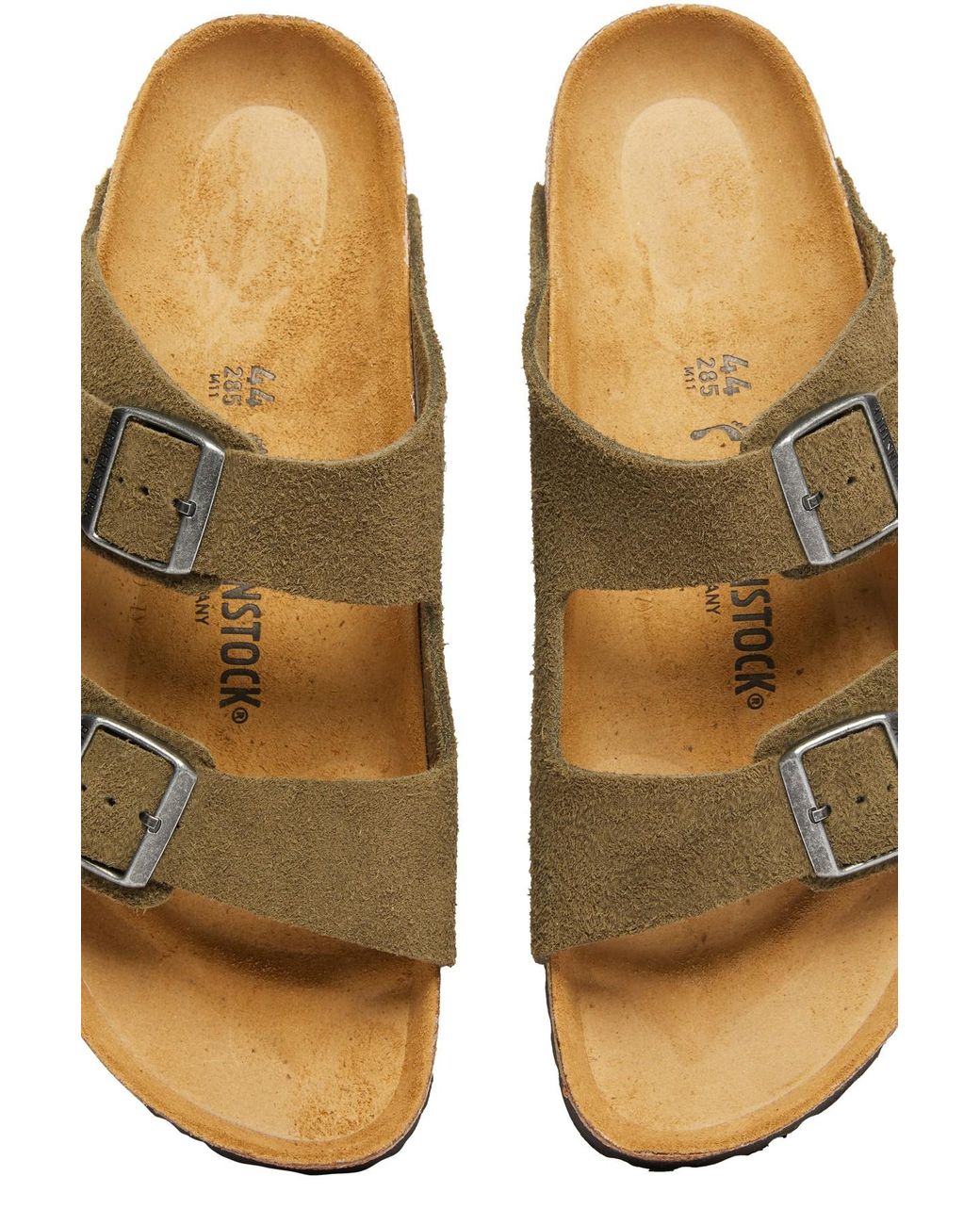 Arizona Suede Sandal - Thyme