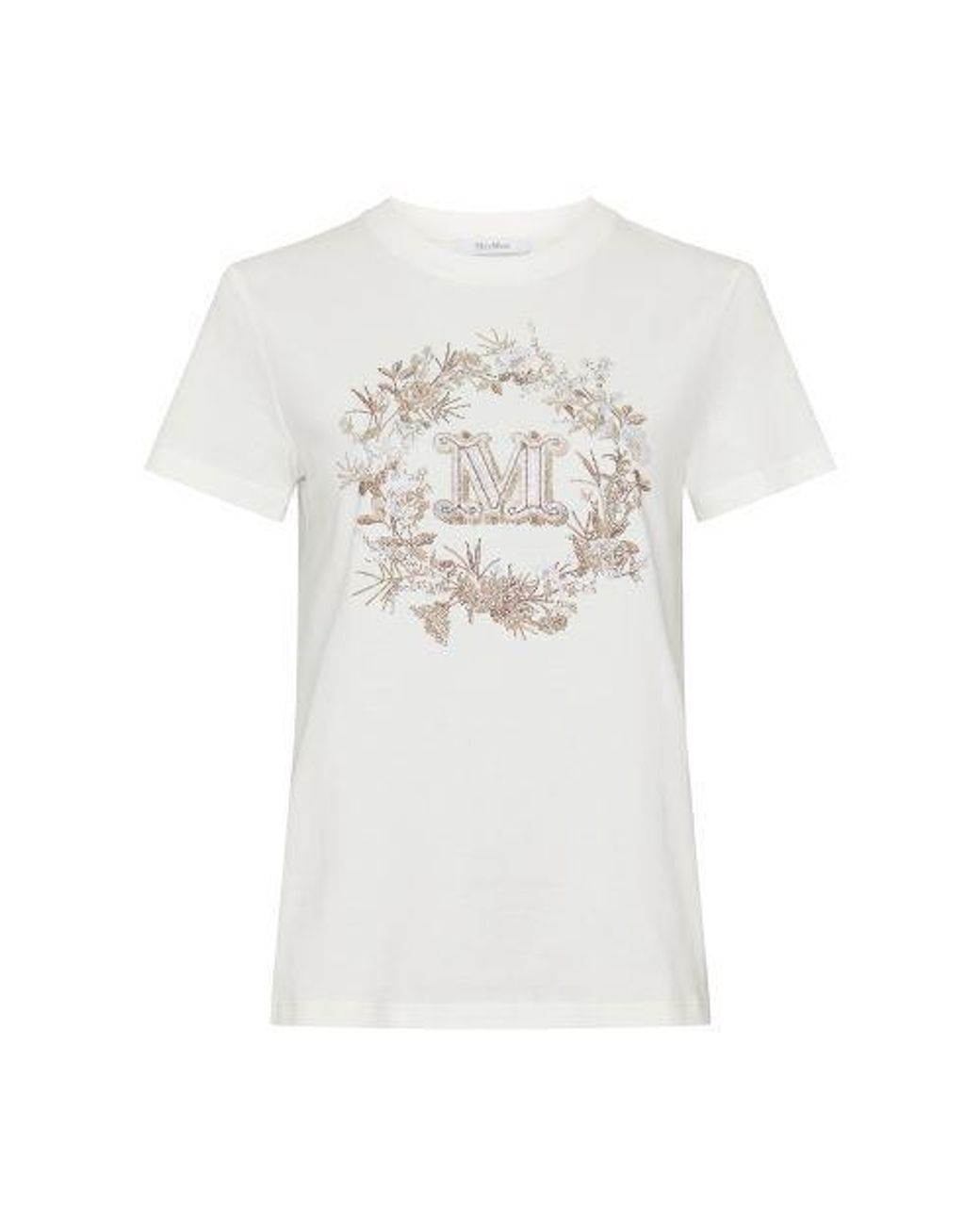 セール実施中 【MAX MARA】「エルモ」Tシャツ ホワイト | tonky.jp