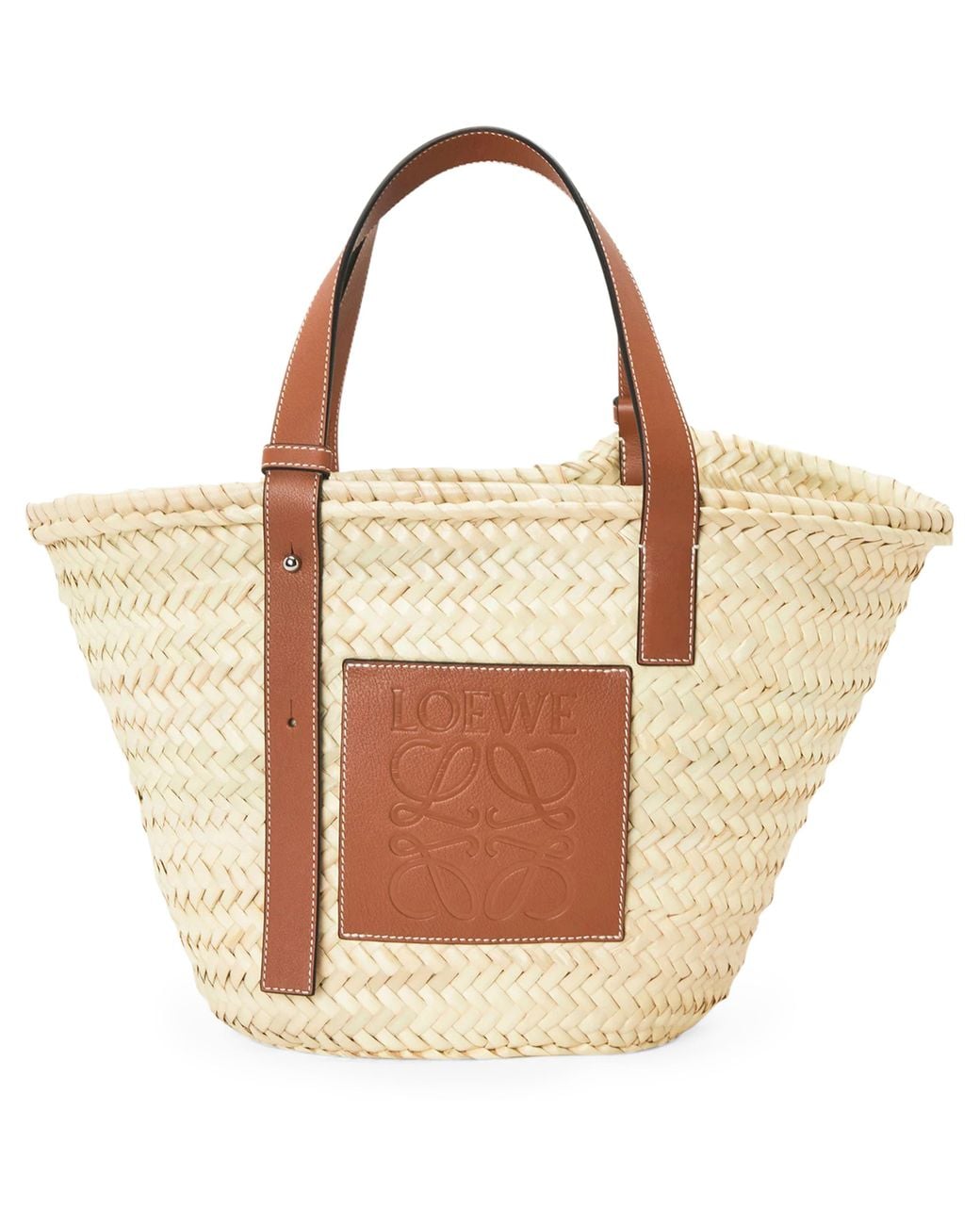 Loewe Brown Medium Basket
