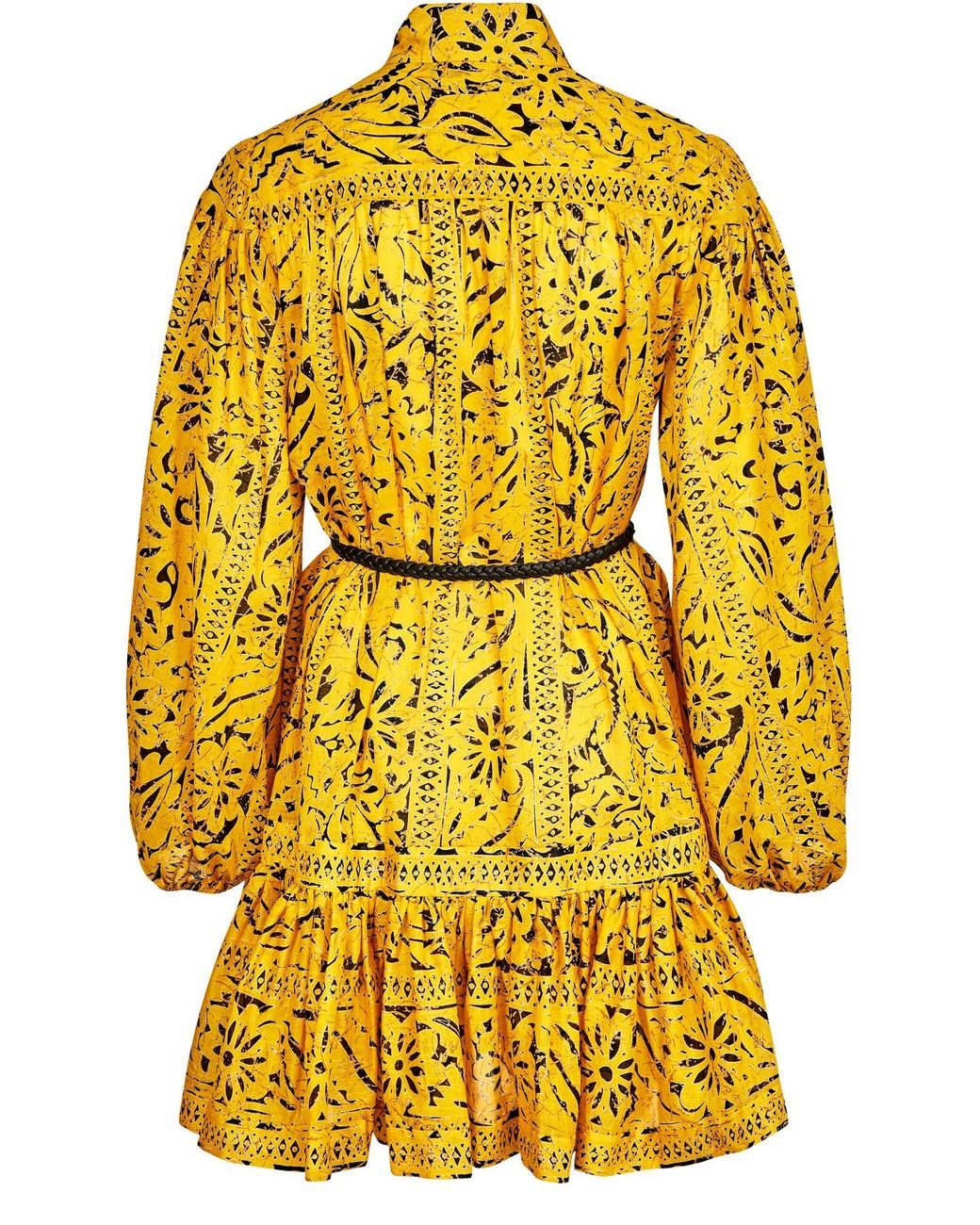 Zimmermann Lulu Drop Waist Mini Dress 