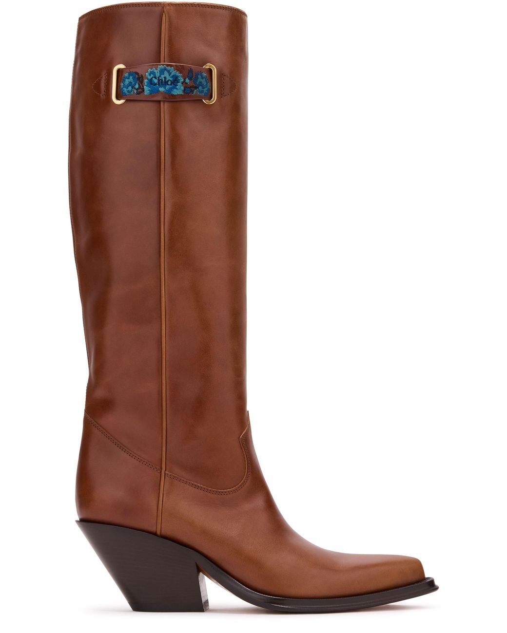 Chloé Brown Azelan Boots