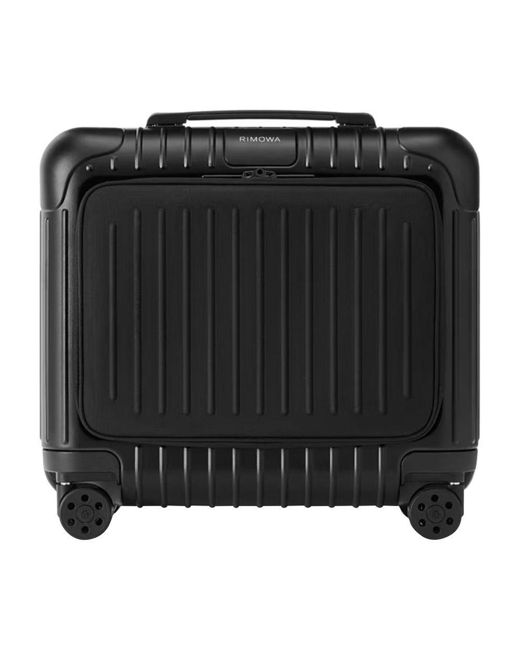 バッグ RIMOWA Essential Sleeve Compact Essential Sleeve Compact Convertible Wheeled Briefcase | Black