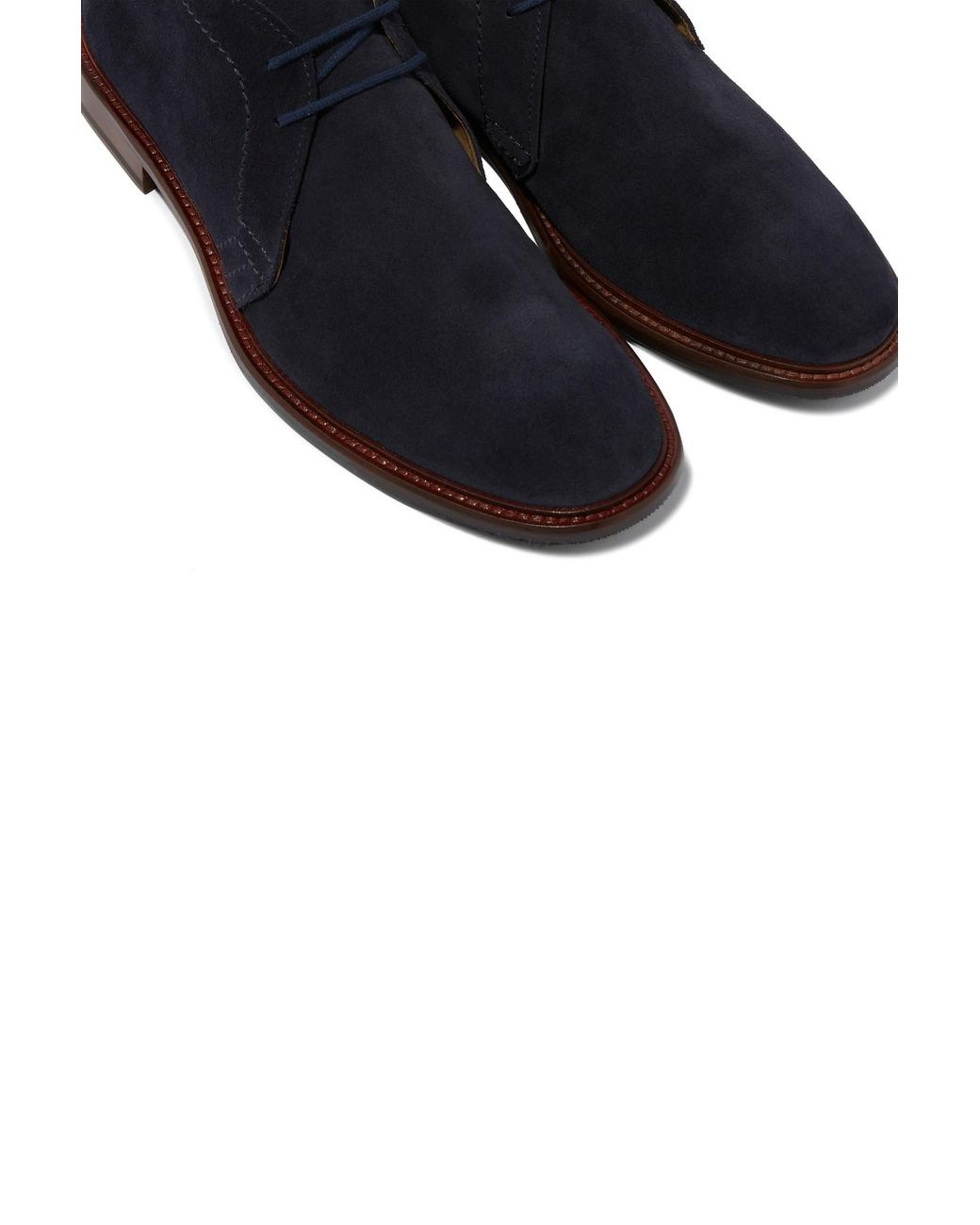 SCAROSSO Gary Ankle Boots in Blue for Men | Lyst Canada