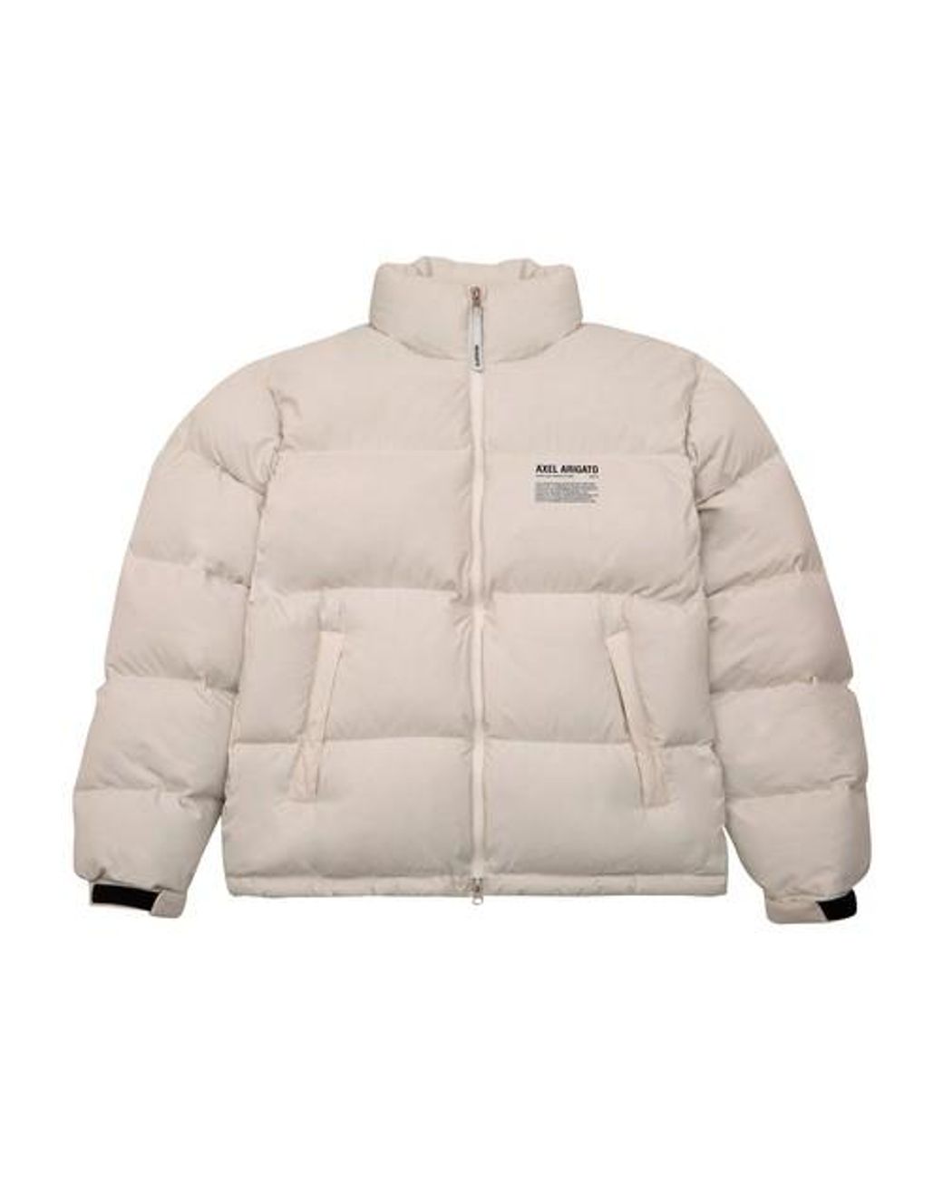 Axel Arigato Observer Puffer Jacket in Natural | Lyst
