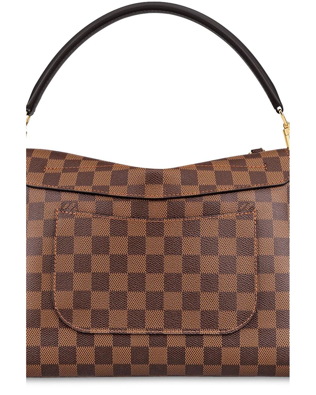 Louis Vuitton Beaubourg mm Damier Ebene Shoulder Bag Brown