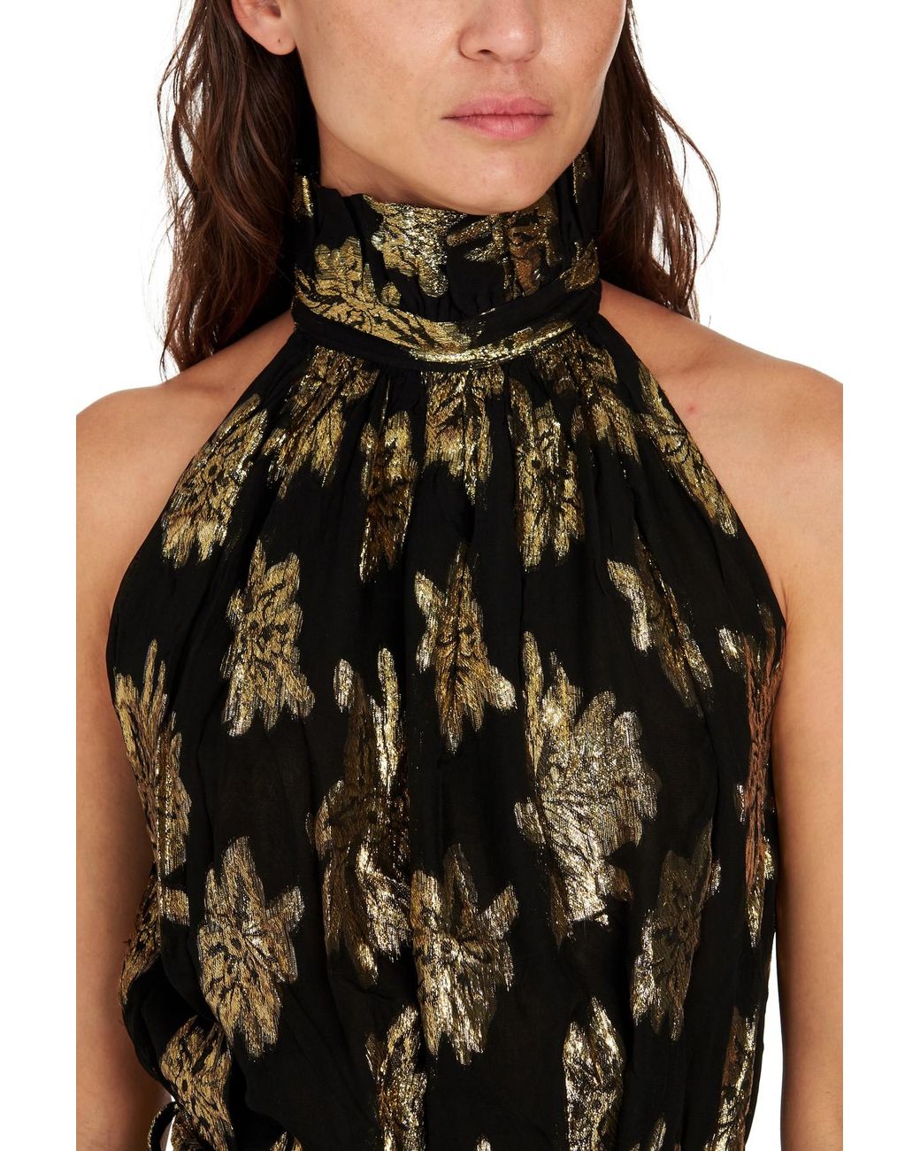 IRO Laza Long Dress in Black Lyst Canada