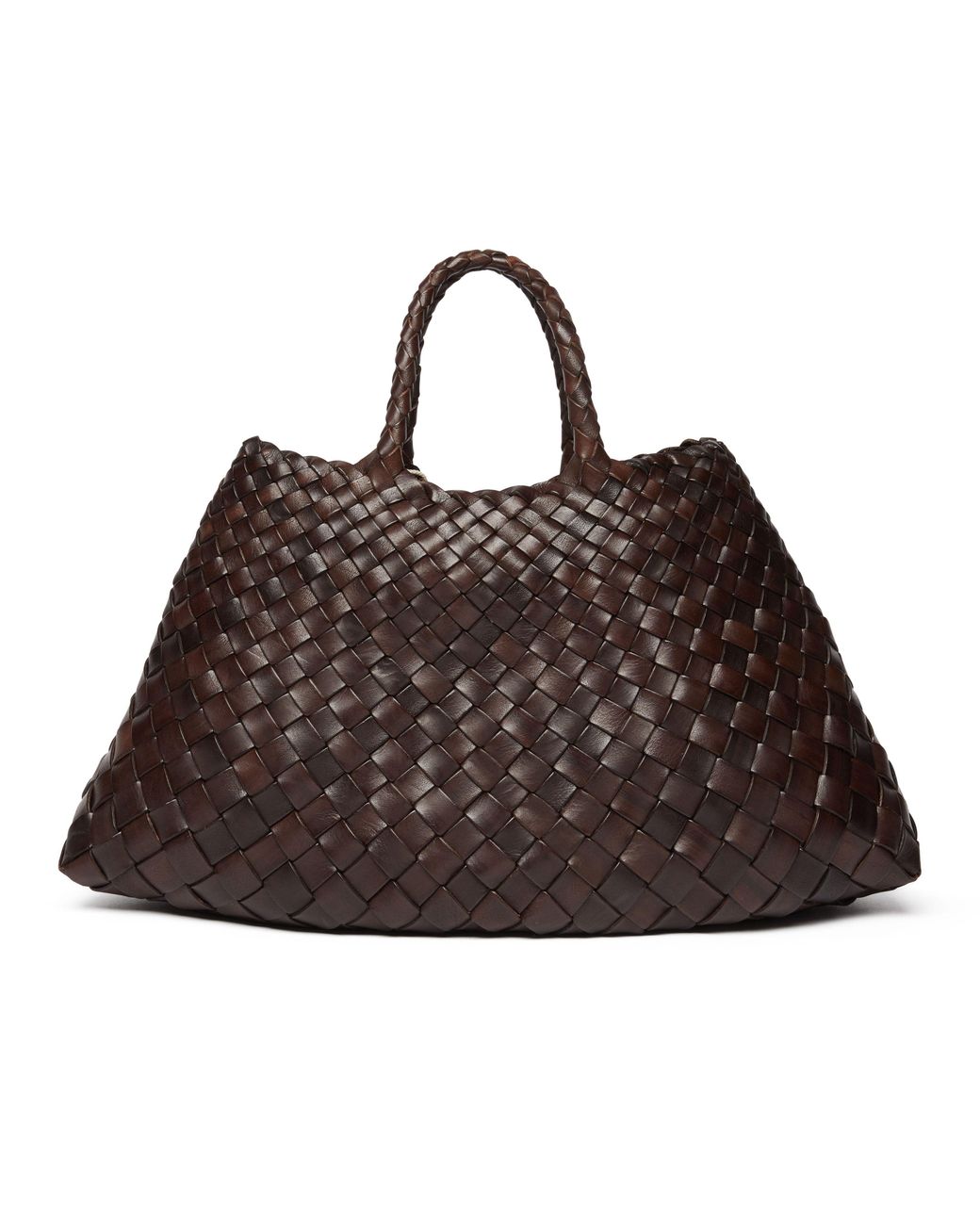 Dragon Diffusion Brown Santa Croce Small Handbag