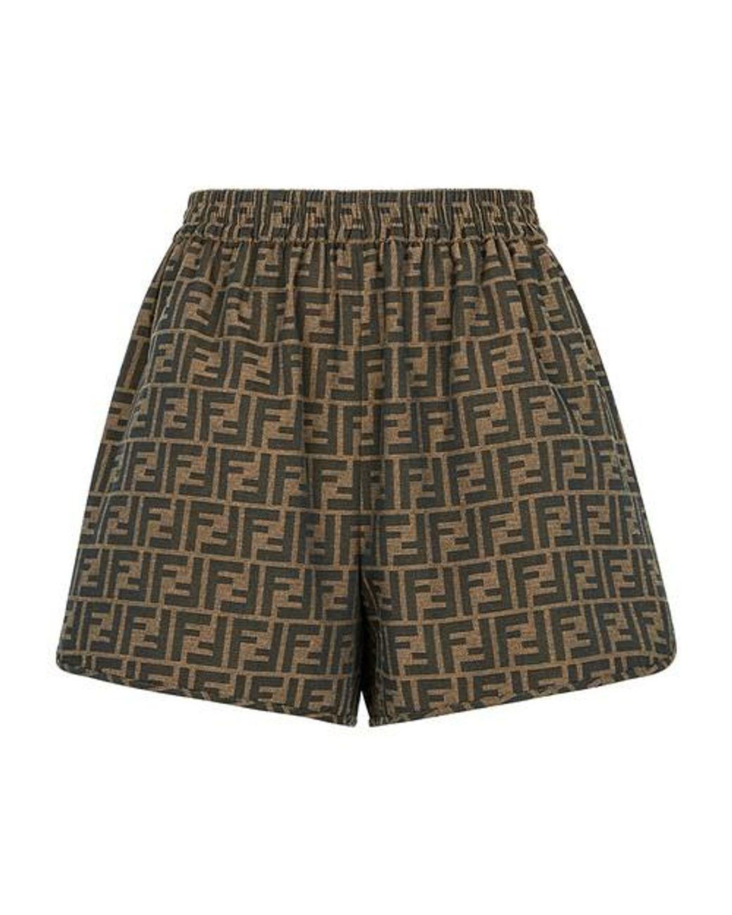 Fendi Canvas Shorts | Lyst