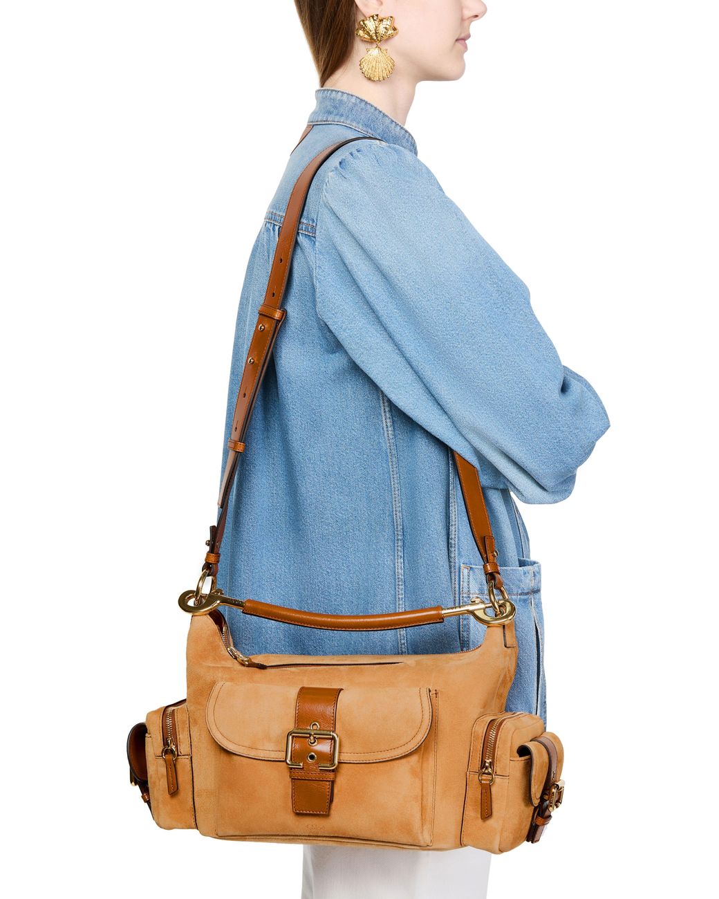 Sac Camera Chloé en coloris Brown