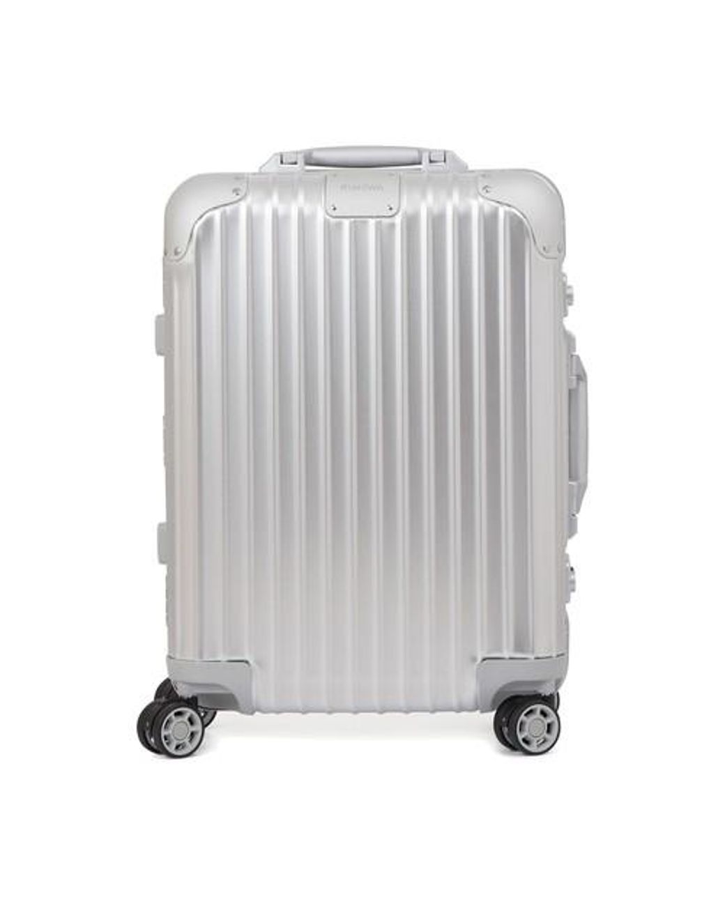 Rimowa Original Cabin S luggage in Silver (Metallic) - Lyst