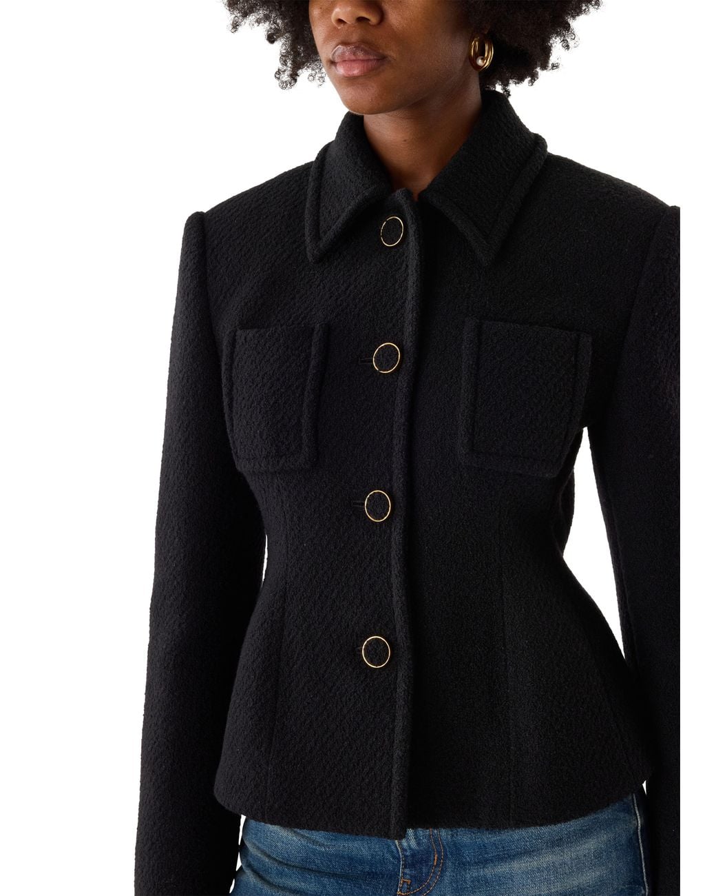Chloé Black Woolen Jacket