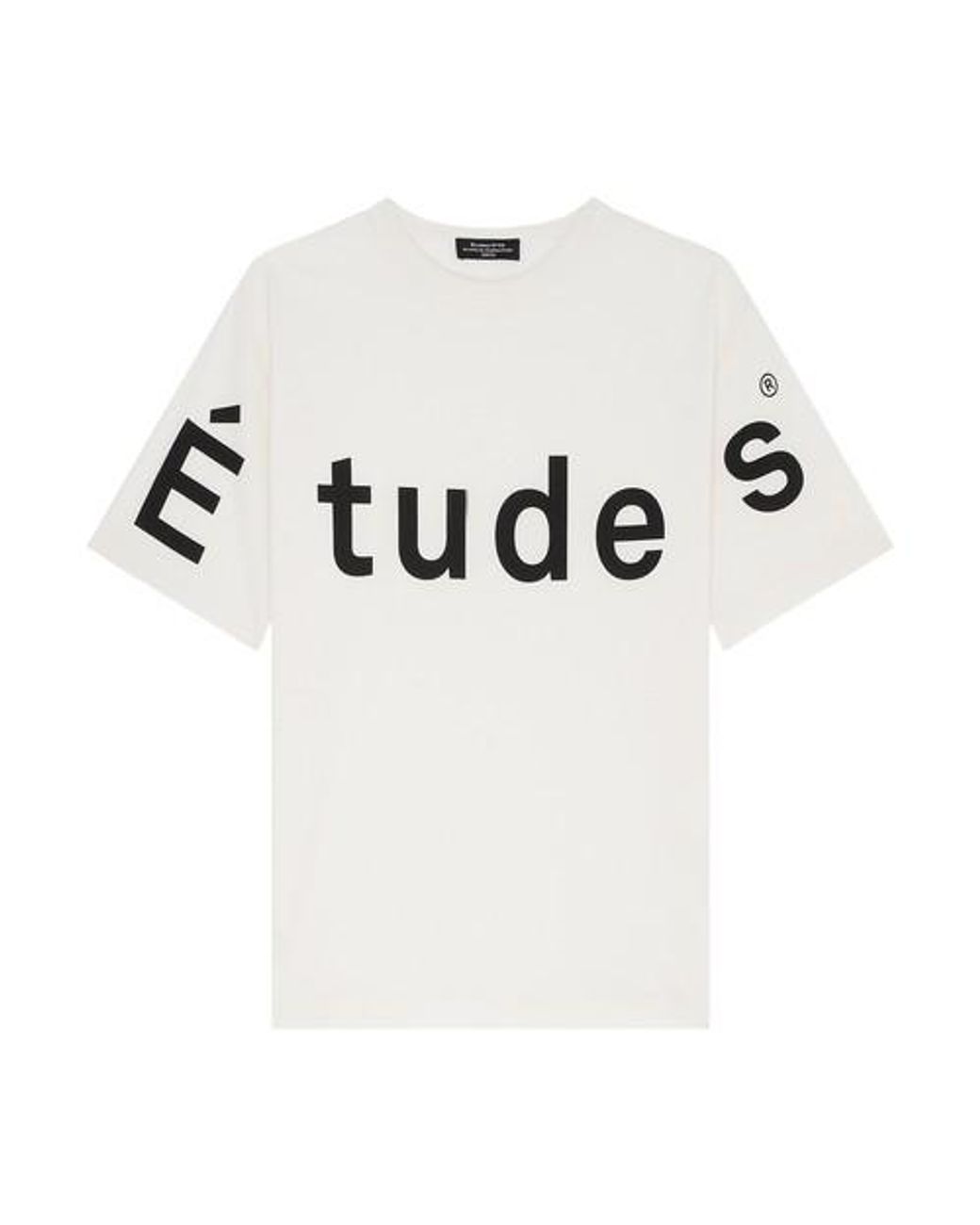 T-shirt Museum Études Etudes Studio pour homme en coloris Blanc | Lyst