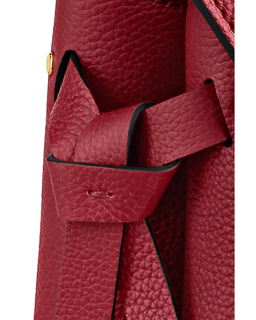 Louis Vuitton Brown Calfskin Leather Milla PM Satchel Bag Louis