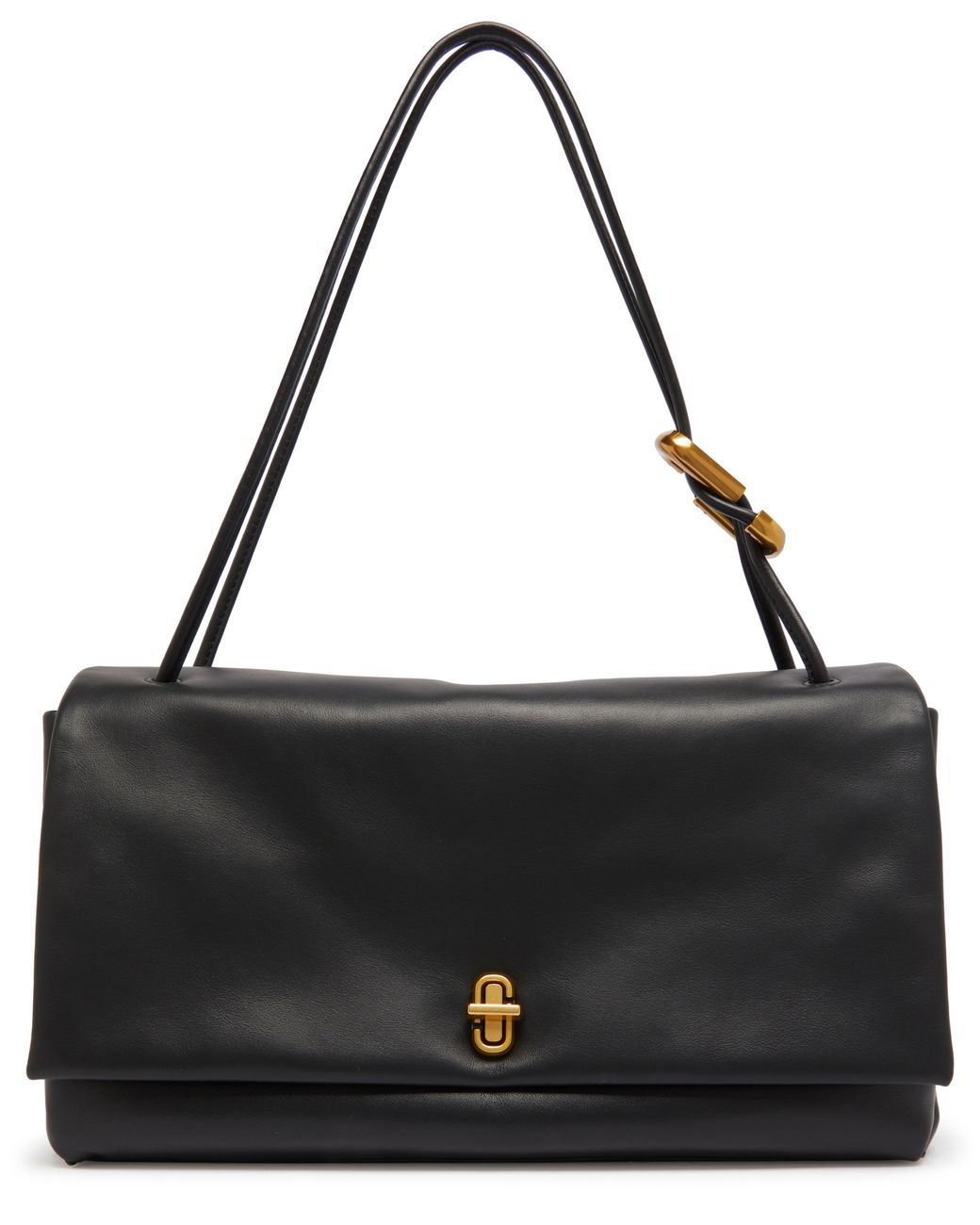 ショルダーバッグ・ポシェット Marc Jacobs The Big Link Shoulder Bag - Leather - Black Marc Jacobs The Big Dual Leather Bag in Black | Lyst