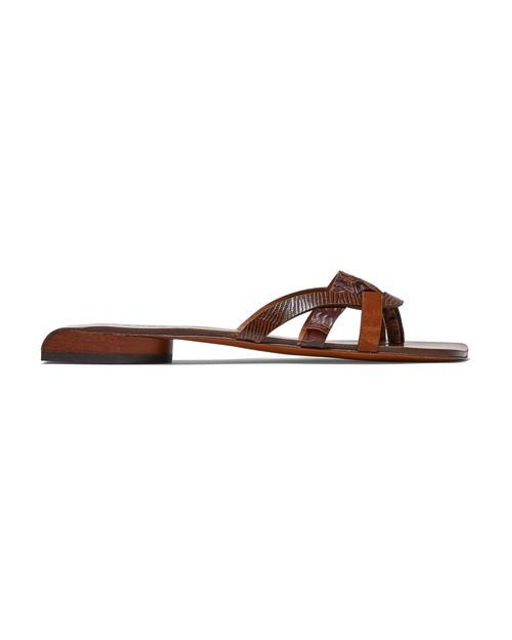 Robert Clergerie Gipsy Sandals in Brown | Lyst UK