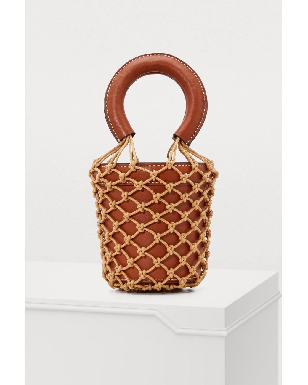 【タグ付未使用】【STAUD】スタウド MOREAU BAG キャメル staud-brown-Moreau-Mini-