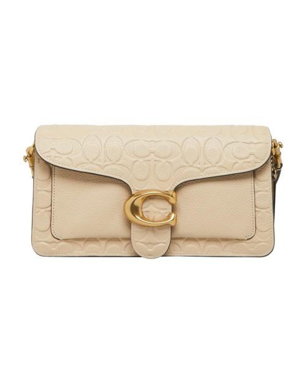 COACH Tabby Shoulder Bag 26 In Signature Leather in Natural Lyst