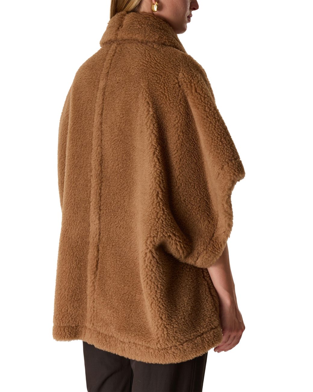 Max Mara Brown Tebe Teddy Cape
