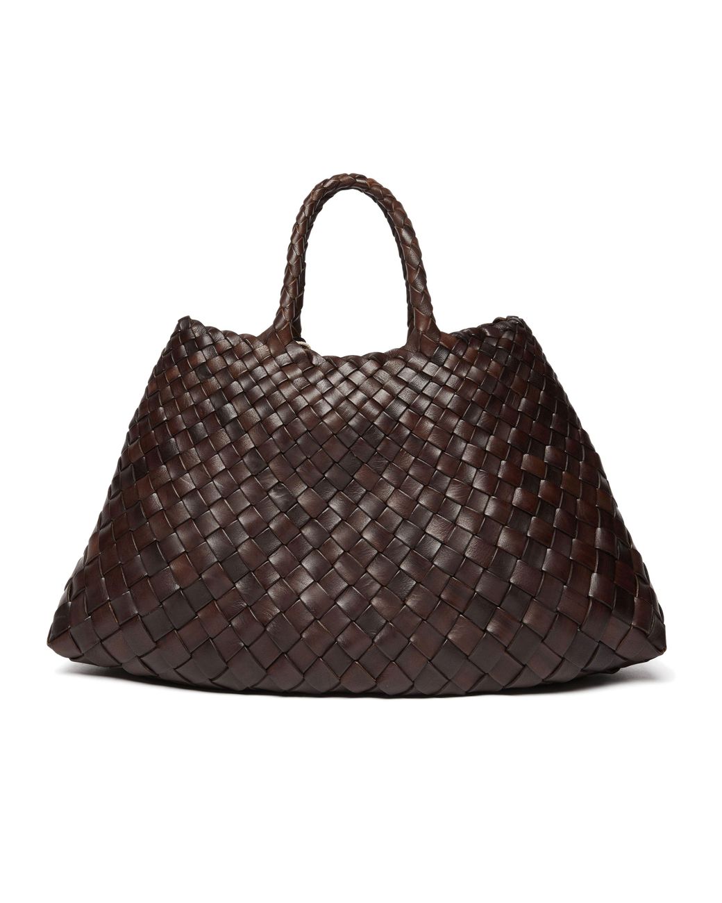 Dragon Diffusion Brown Santa Croce Small Handbag