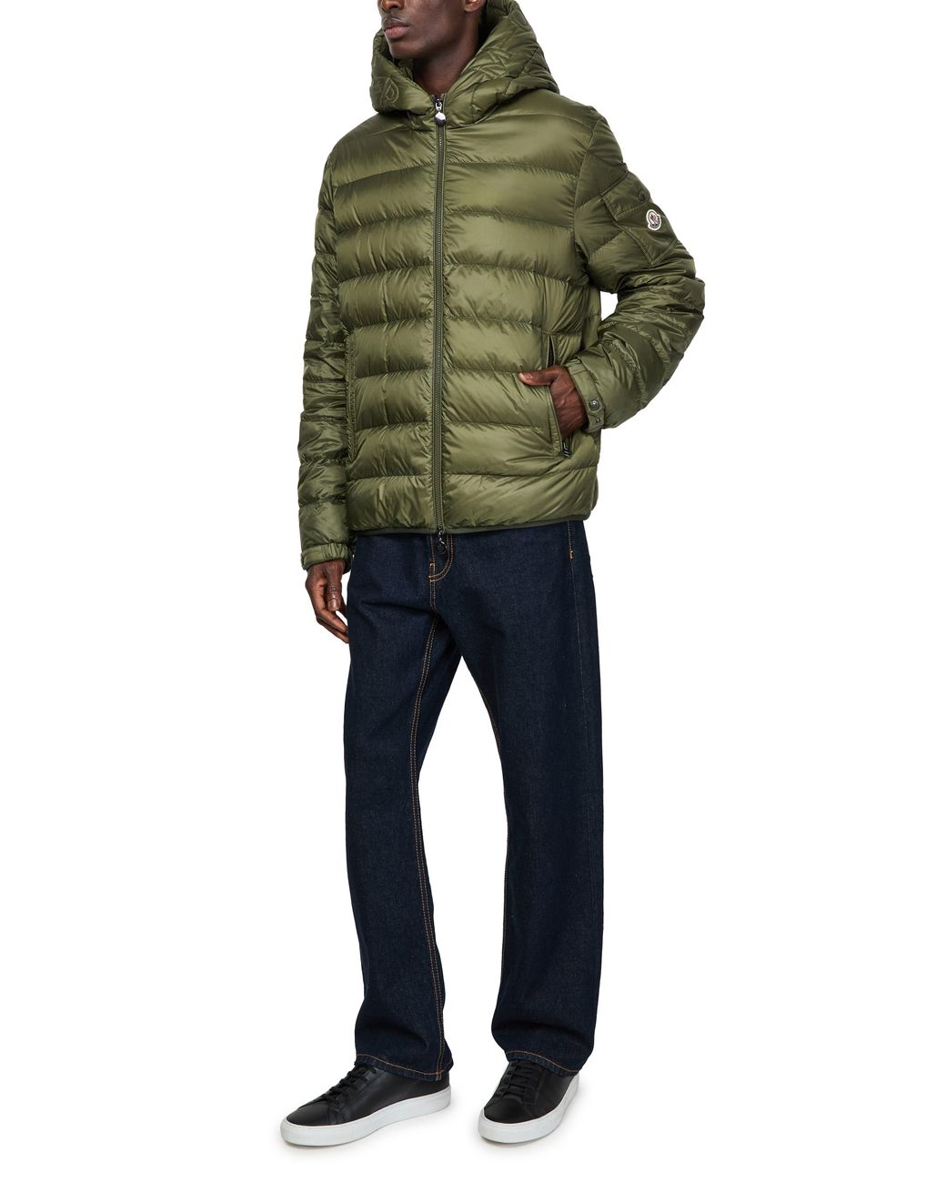 Moncler Green Najan Down Jacket for men
