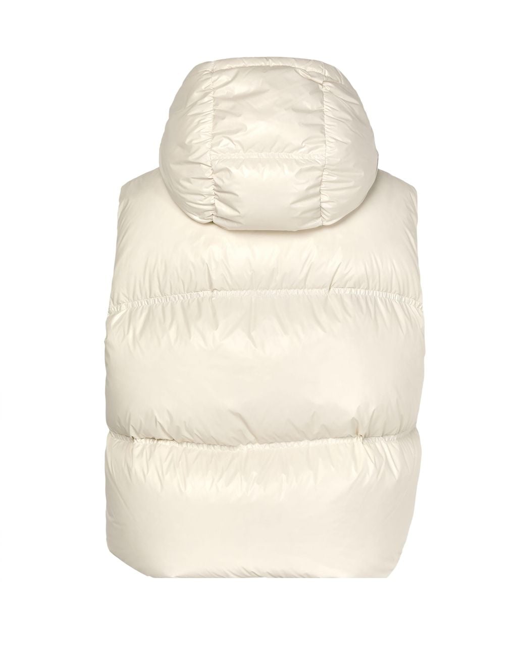 Moncler Natural Pario Sleeveless Down Jacket