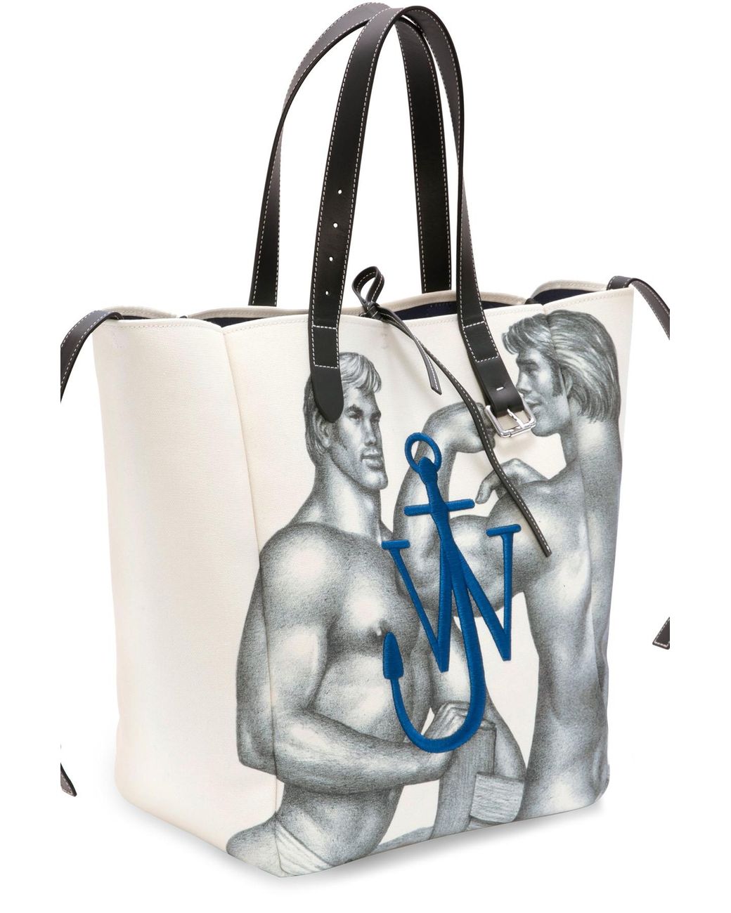 JW Anderson X Tom Of Finland Tote Bag in White for Men | Lyst