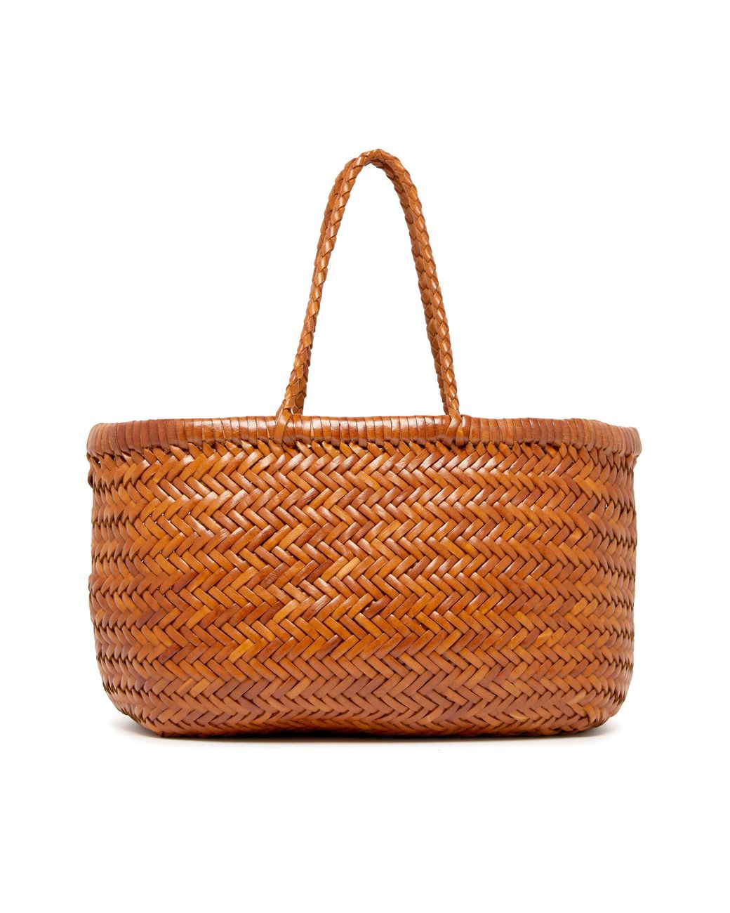 Mini Sac À Main Flat Gora Dragon Diffusion en coloris Brown