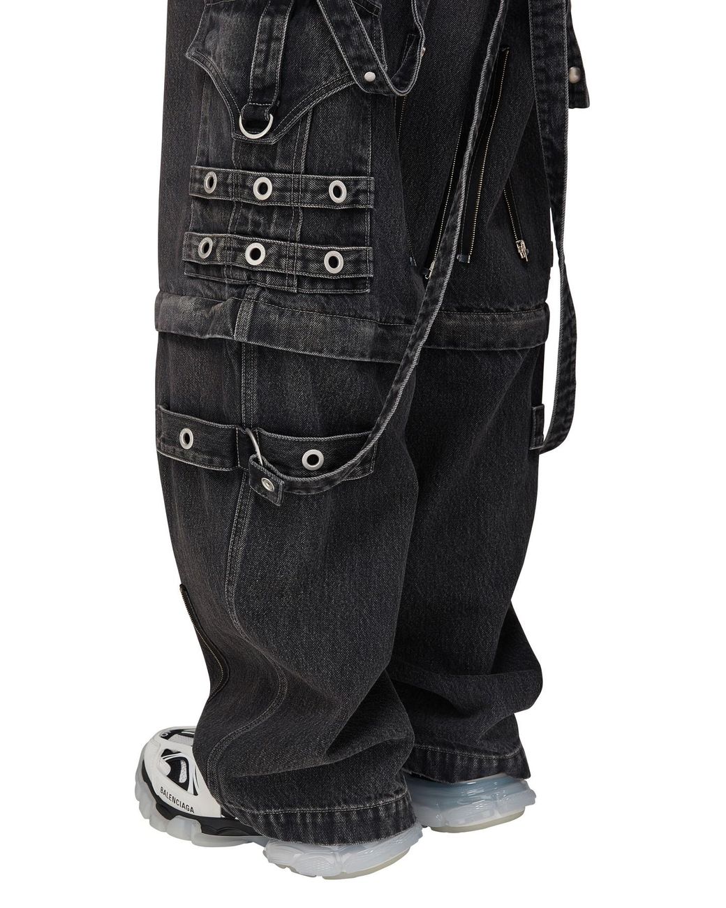 Balenciaga バレンシアガ Raver Baggy Pants 31 Balenciaga Raver Baggy Pants in Black | FWRD