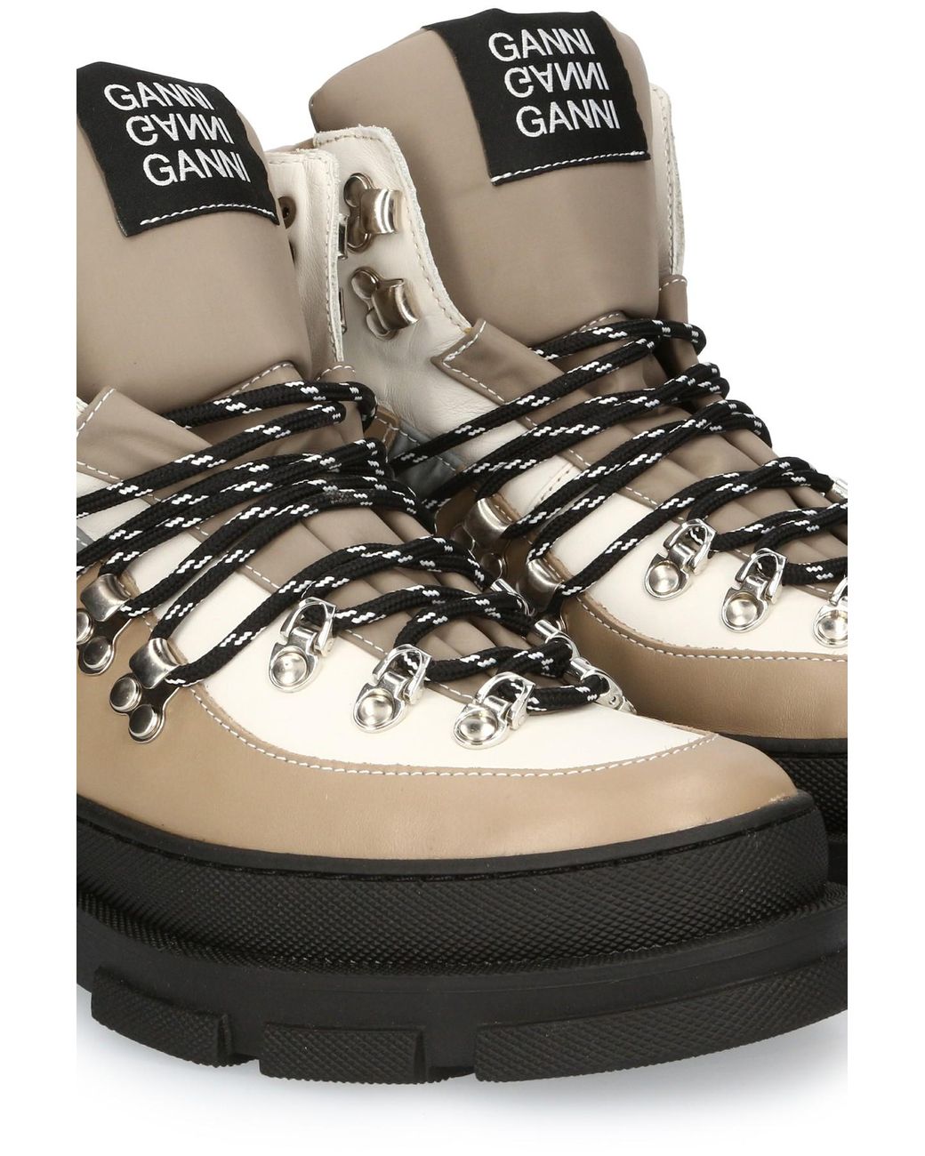 Ganni Hiking Boots | Lyst
